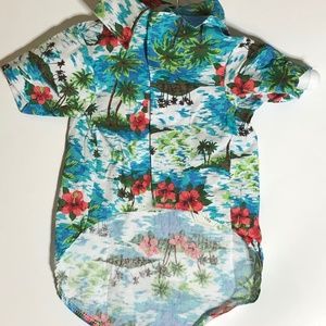 AMAZON/EXPAWLORER NWT dog/cat Hawaiian print shirt